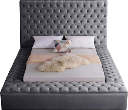 Bliss - Bed, Queen, Dark Gray
