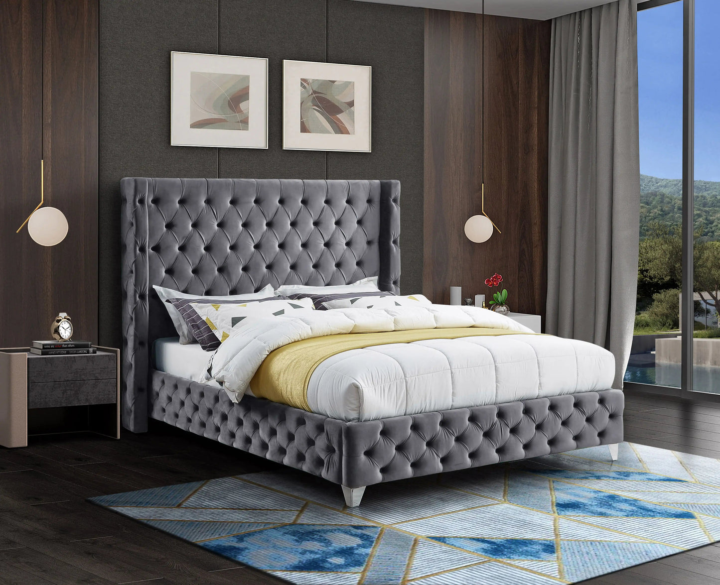 Savan - Bed, Queen, Beige