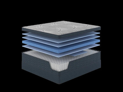 Restonic - ComfortCare Hybrid CosmoRest Euro, Twin, Gray