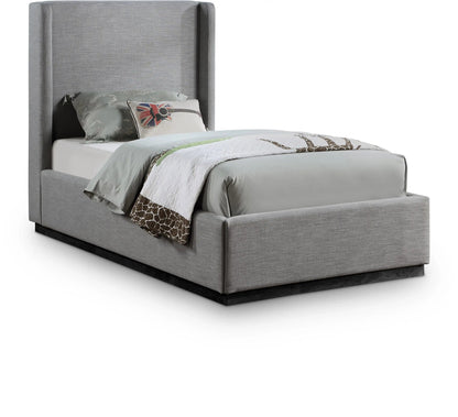 Flynn - Bed, Full, Beige