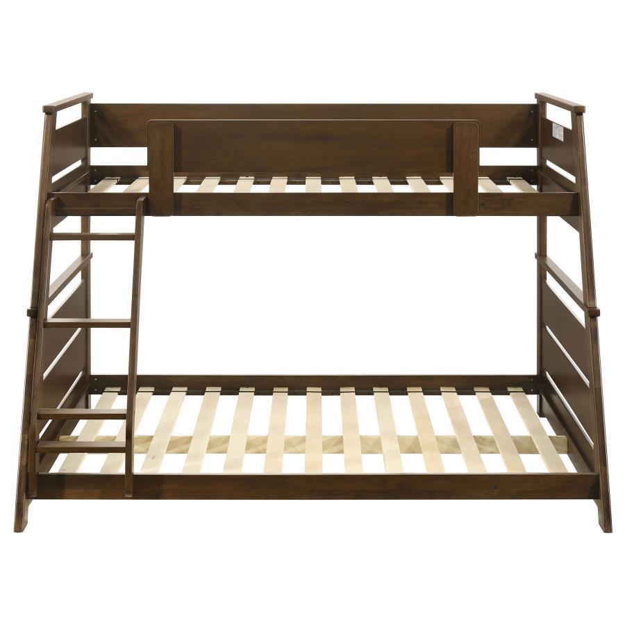 Holden - Wood Veneer Bunk Bed, Twin over Full, White