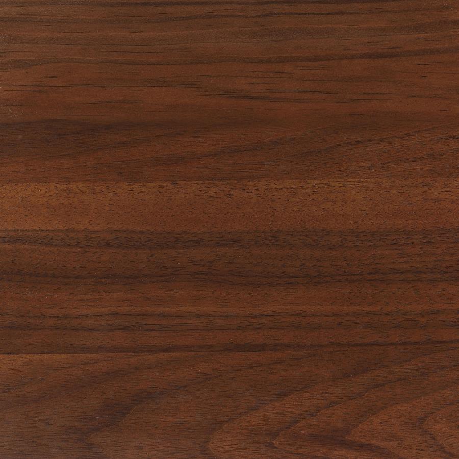 Robyn - Wood Panel Bed, California King, Dark Brown