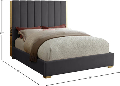 Becca - Bed, Queen, Black
