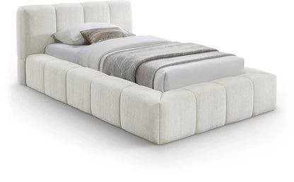 Carlin - Bed, Full, Beige