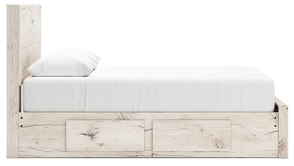 Lawroy - Panel Bed With Storage, Queen, Beige