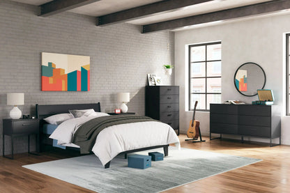Socalle - Bedroom Set, Black
