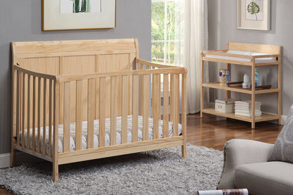 Shailee - 4-in-1 Convertible Crib, Dark Brown