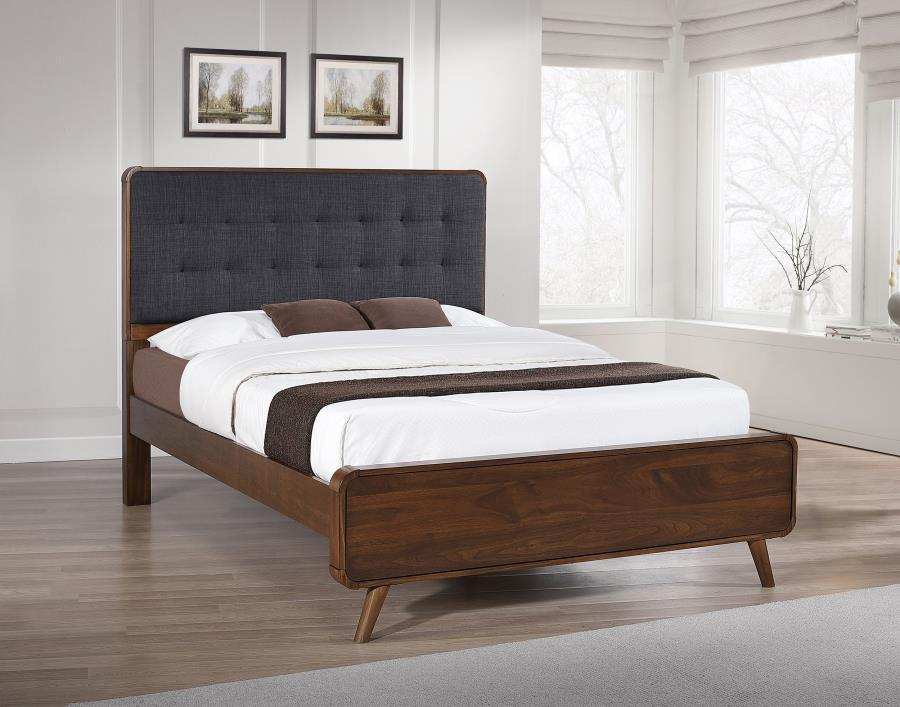 Robyn - Wood Panel Bed
