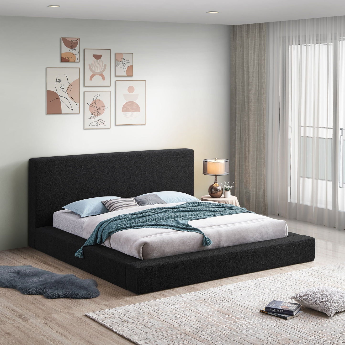 Terra - Bed, Full, Black