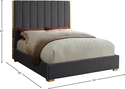 Becca - Bed, Queen, Black