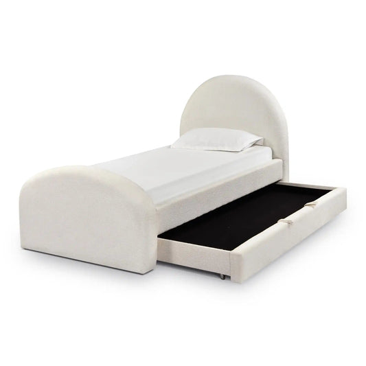 Moon - Trundle Bed, Twin, White