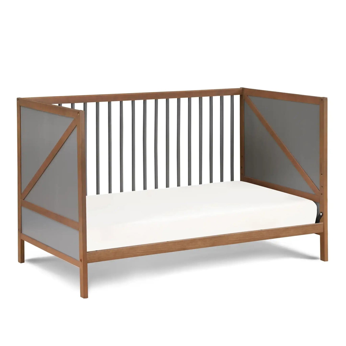 Pixie Zen - 3-in-1 Crib - Walnut, Light Brown