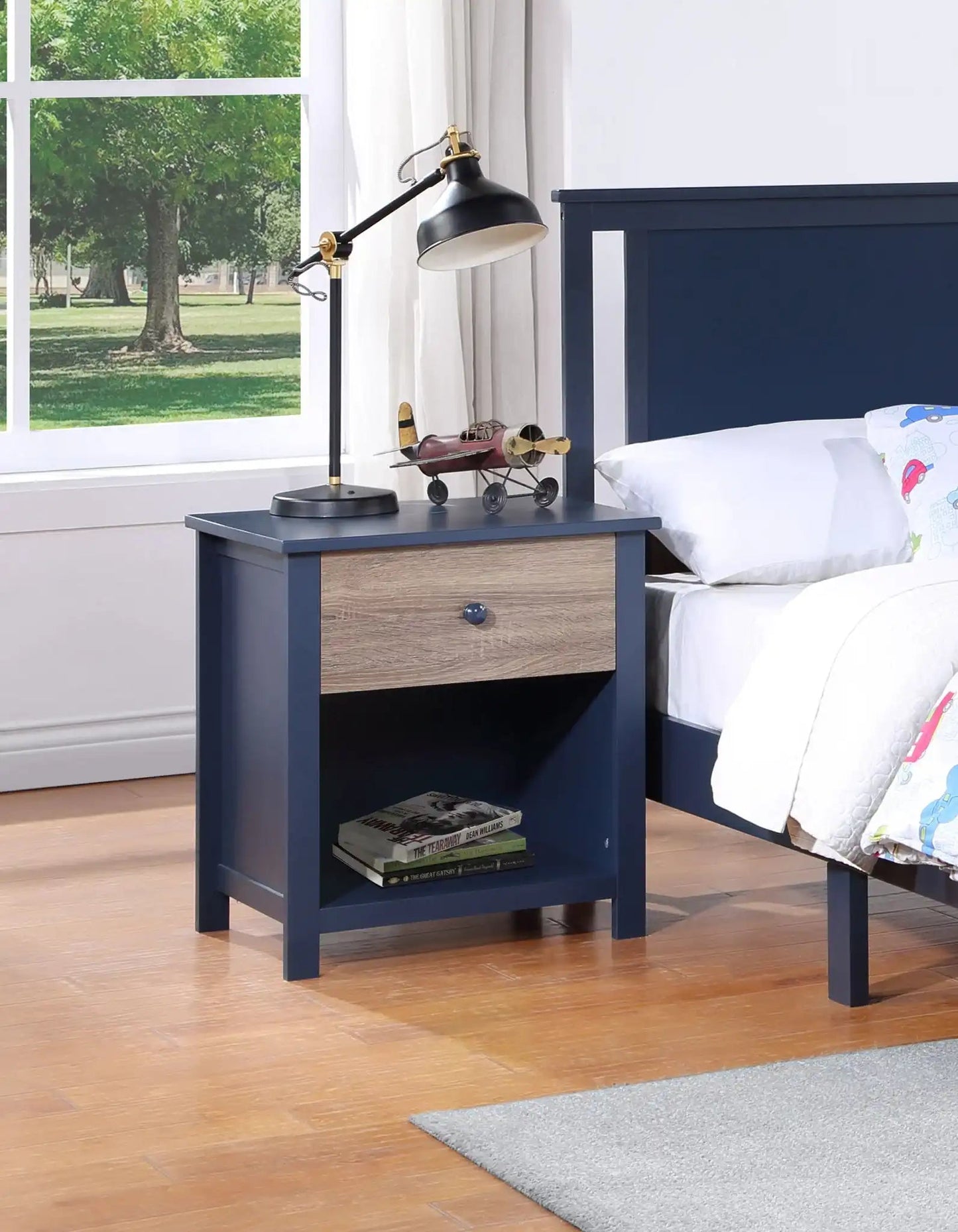 Connelly - Nightstand, Blue