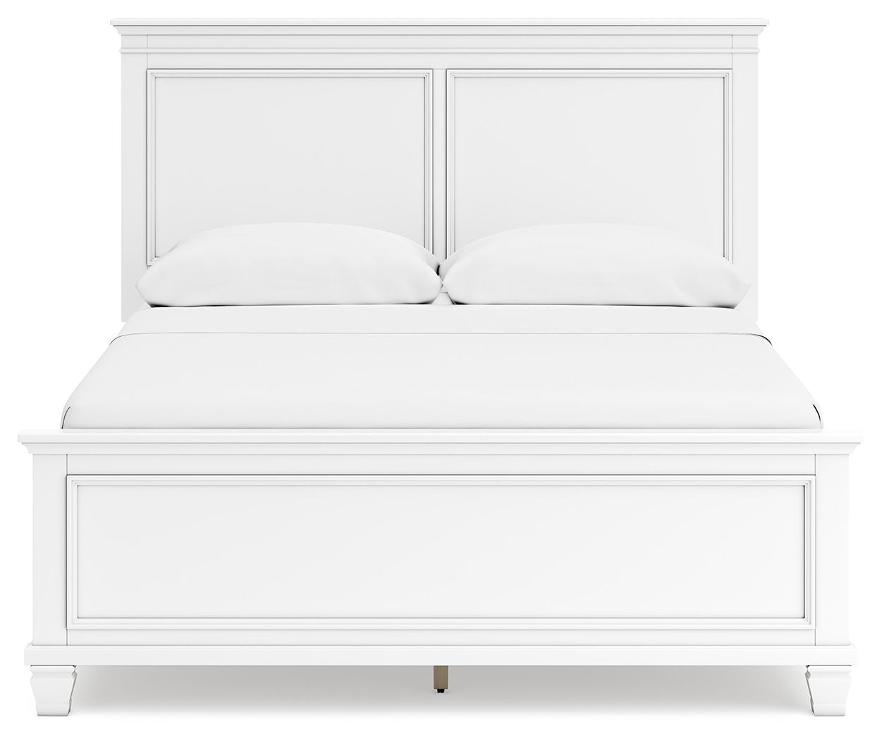 Fortman - Panel Bed, Full, White