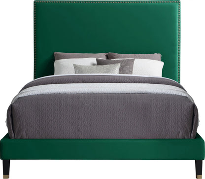 Harlie - Bed, Queen, Green