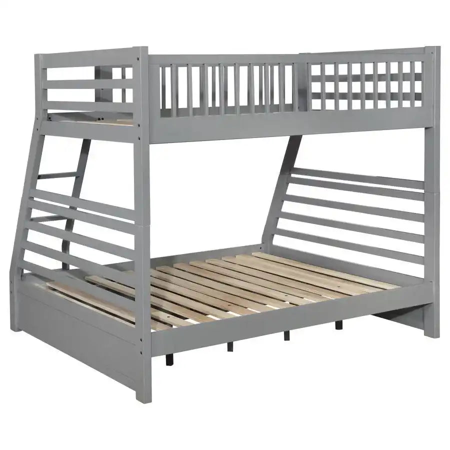 Ashton - 2-Drawer Wood Bunk Bed, White