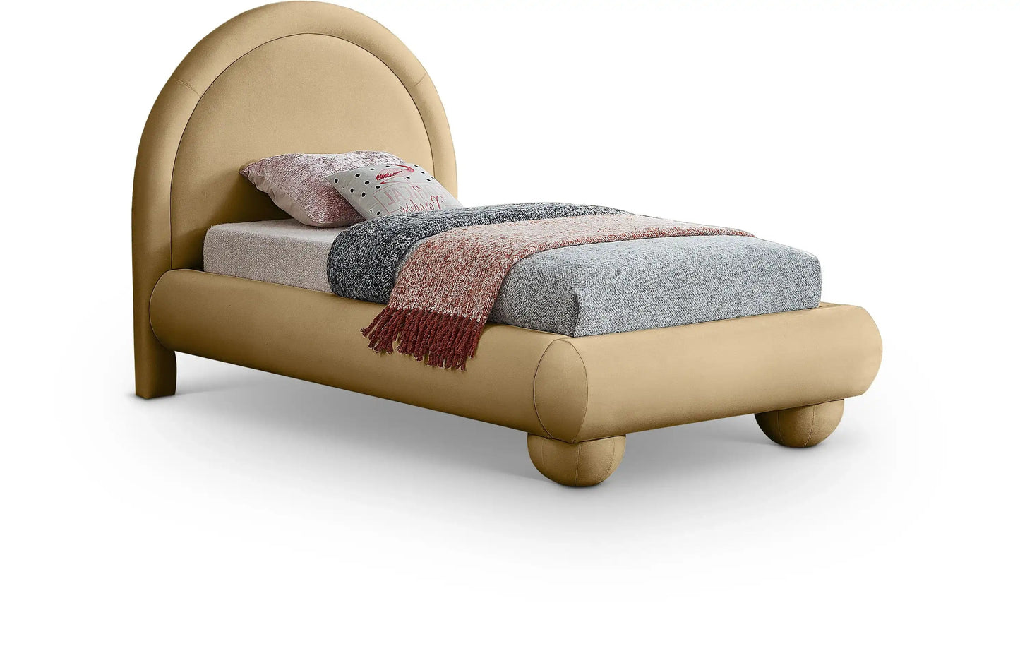 Madrid - Upholstered Bed, Full, Beige