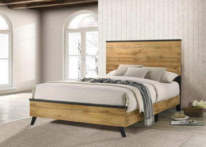 Kaywood - Panel Bed, Full, Light Brown