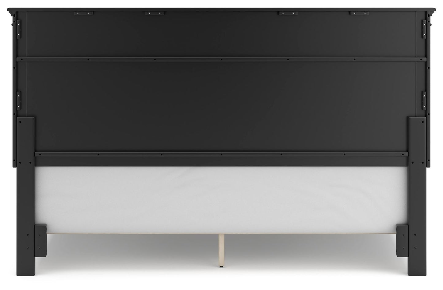 Lanolee - Panel Bed, Queen, Black