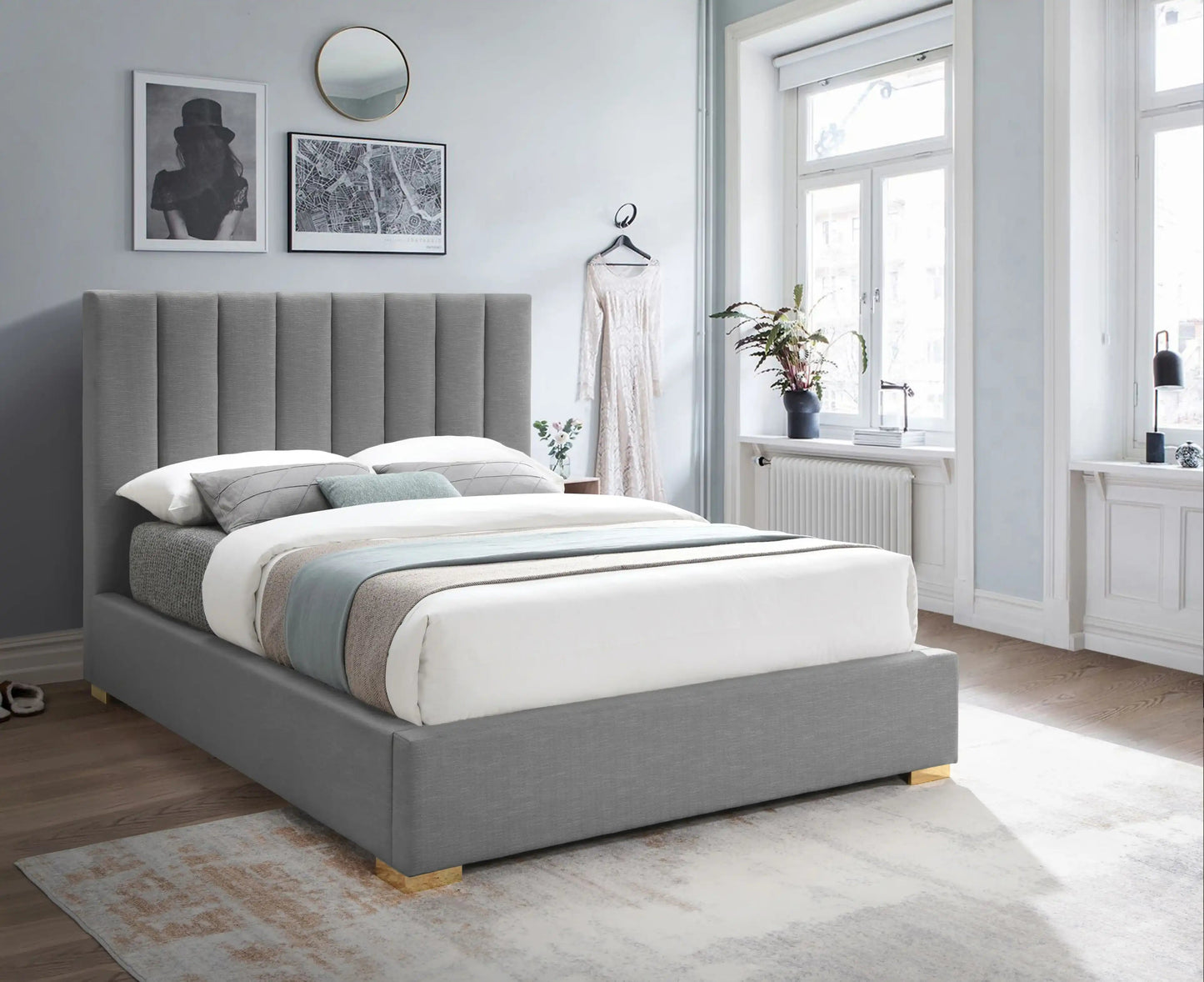 Pierce - Bed, Twin, Blue