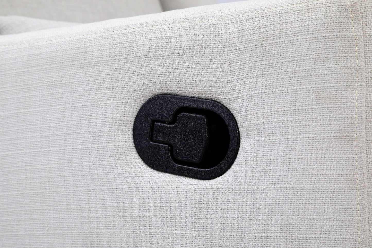 Pronto - Swivel Glider Recliner With Pillow, Dark Gray