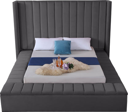Kiki - Bed, King, Black