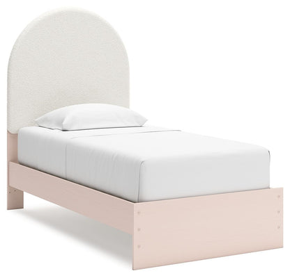 Wistenpine - Upholstered Panel Bedroom Set, Pink