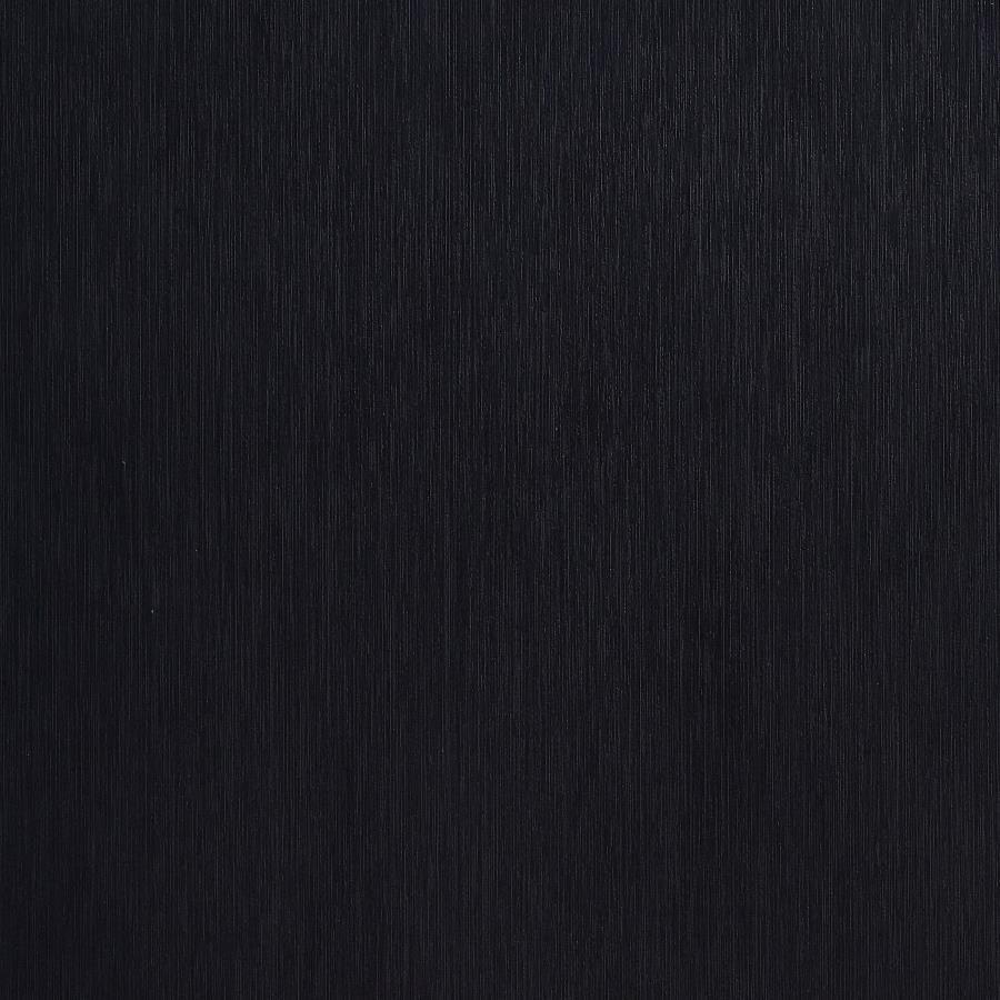 Marceline - Wood LED Panel Bed, Twin, Black