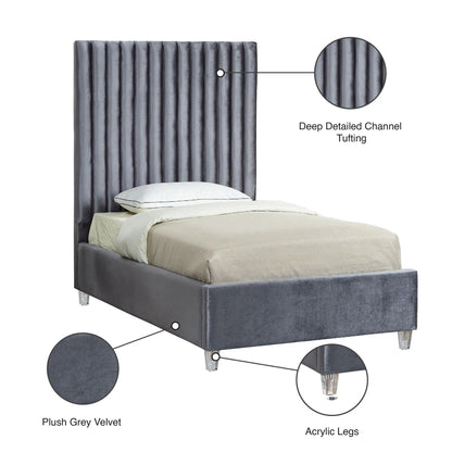 Candace - Bed, Full, Beige