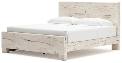 Lawroy - Panel Bed With Storage, Queen, Beige