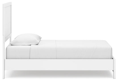 Binterglen - Panel Bed, Twin, White