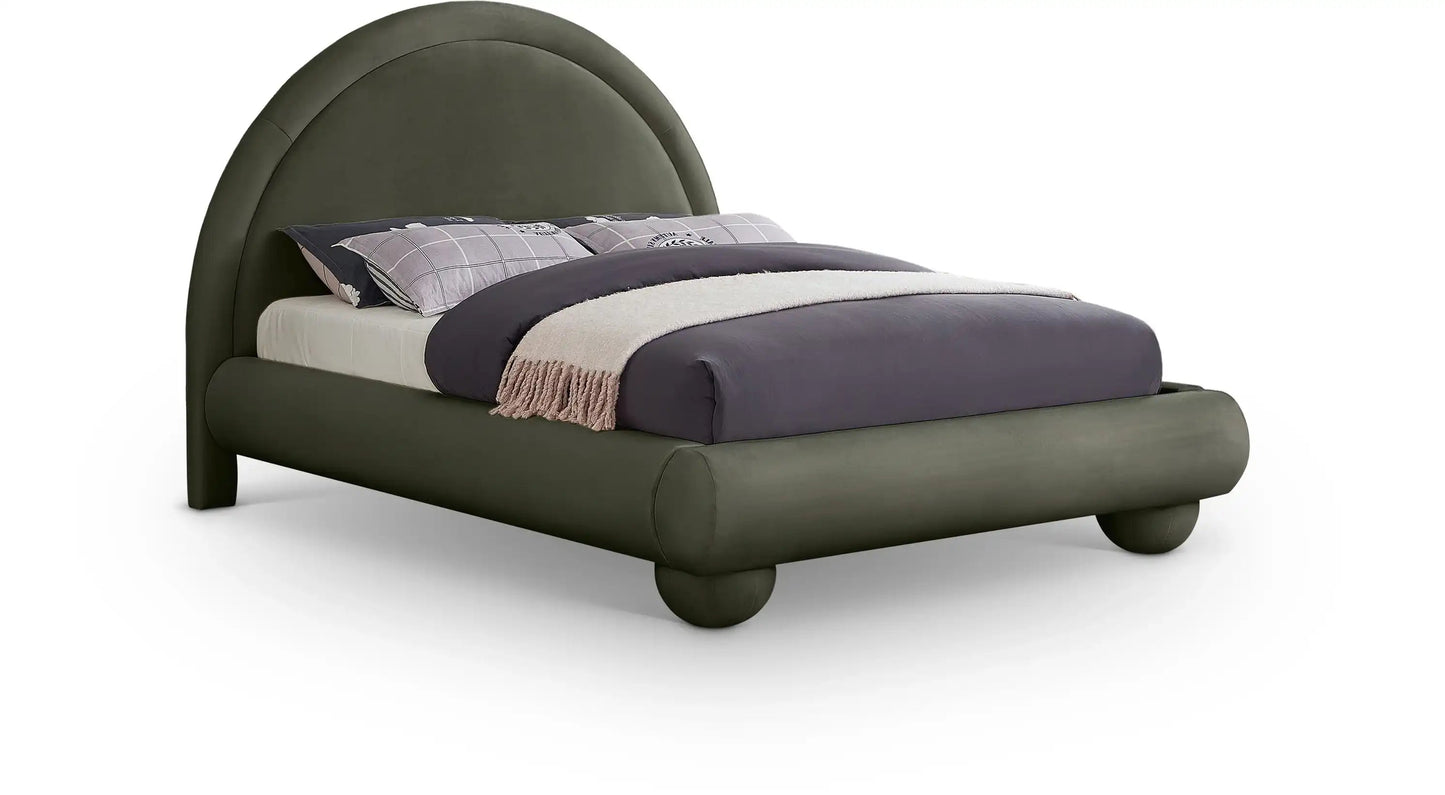 Madrid - Upholstered Bed, Full, Beige