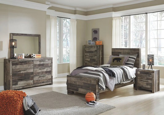 Derekson - Youth Panel Bedroom Set, Twin