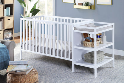 Palmer - 3-in-1 Convertible Crib / Changer Combo, Beige