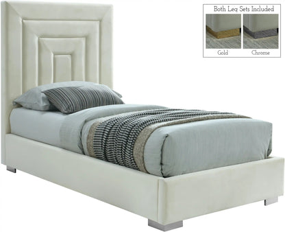 Nora - Bed, Twin, Dark Gray