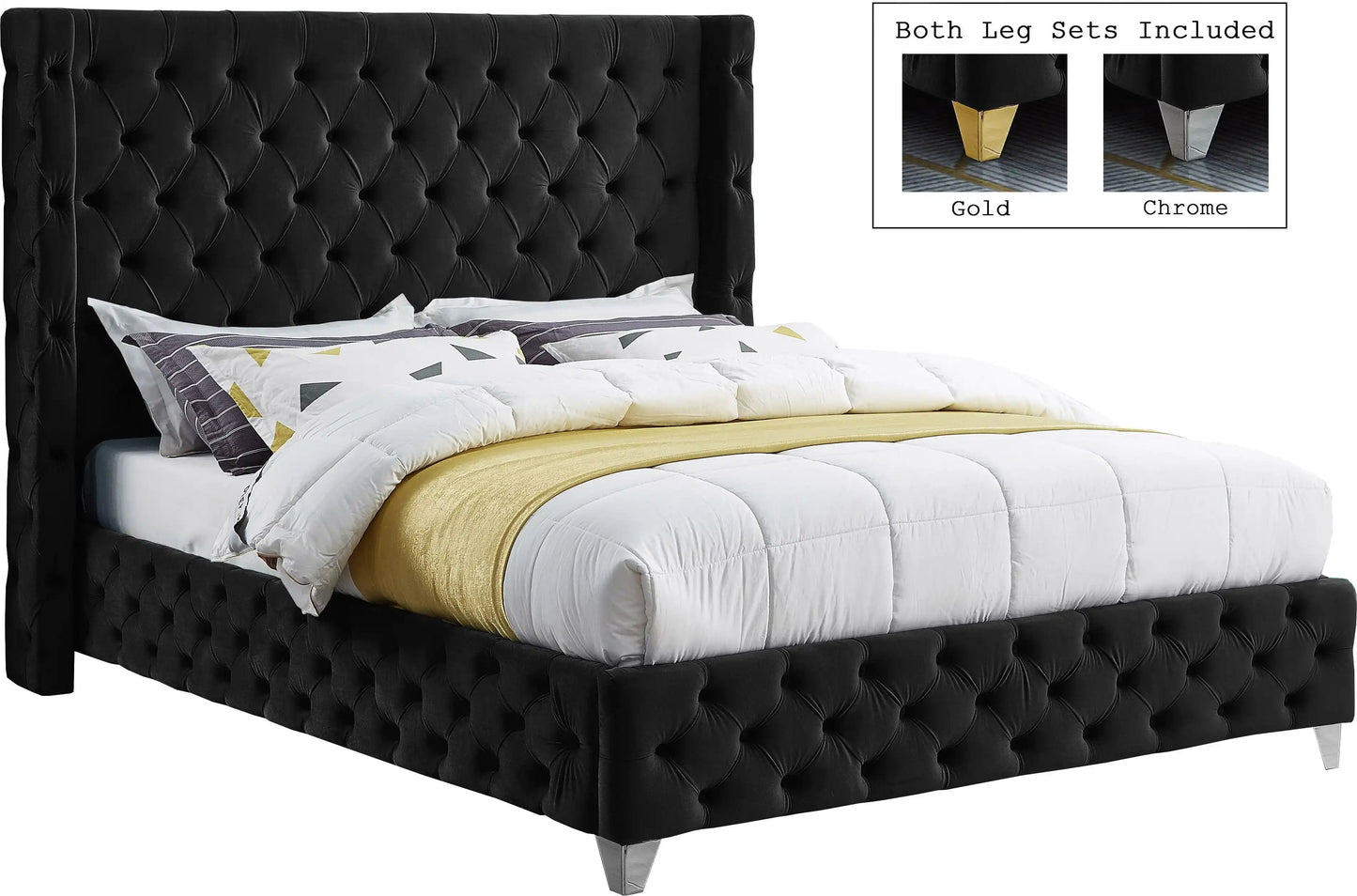 Savan - Bed, Queen, Beige