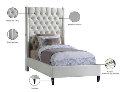 Fritz - Bed, Twin, Beige