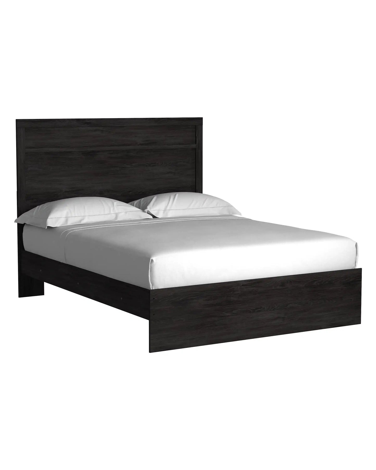 Belachime - Panel Bed, Twin, Dark Gray