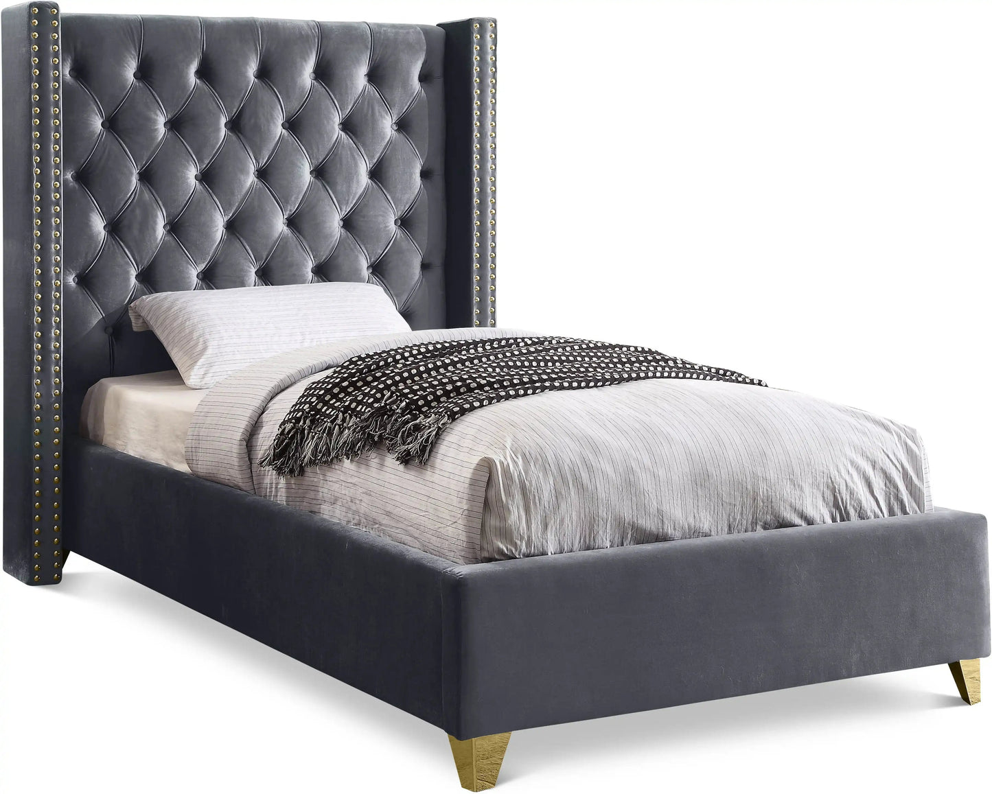 Barolo - Bed, Twin, Blue