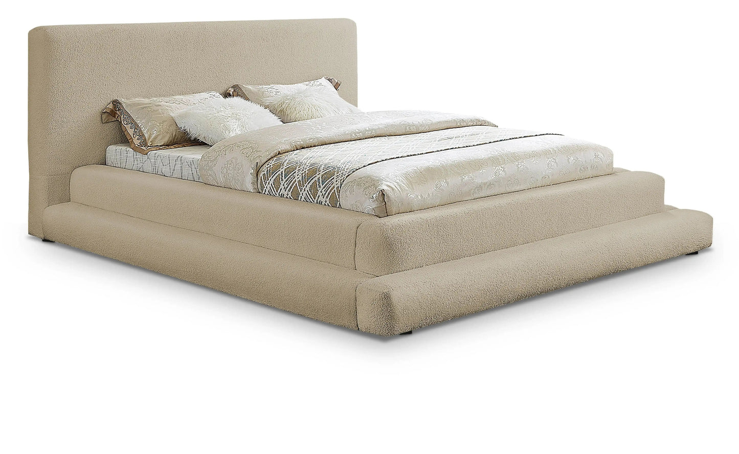 Dane - Bed, Full, Beige