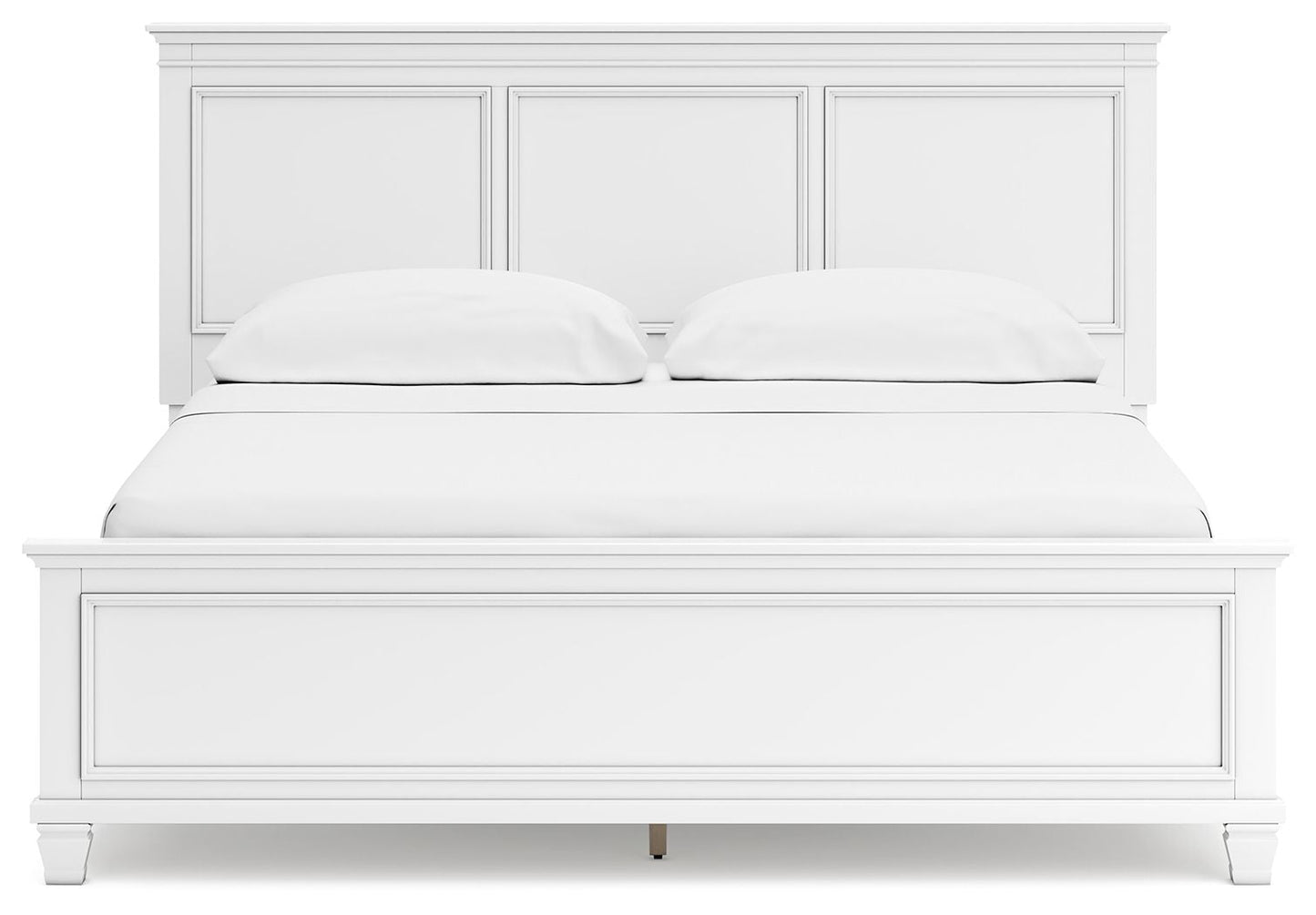 Fortman - Panel Bed, Full, White