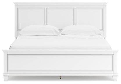 Fortman - Panel Bed, Full, White