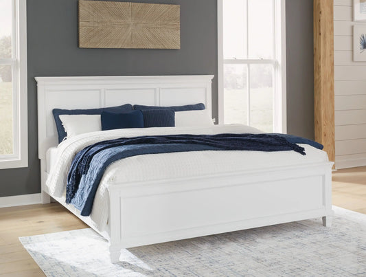 Fortman - Panel Bed, Full, White
