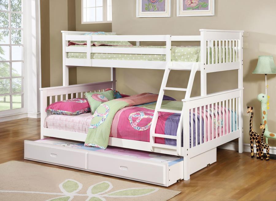 Chapman - Wood Bunk Bed, Twin over Full, Black