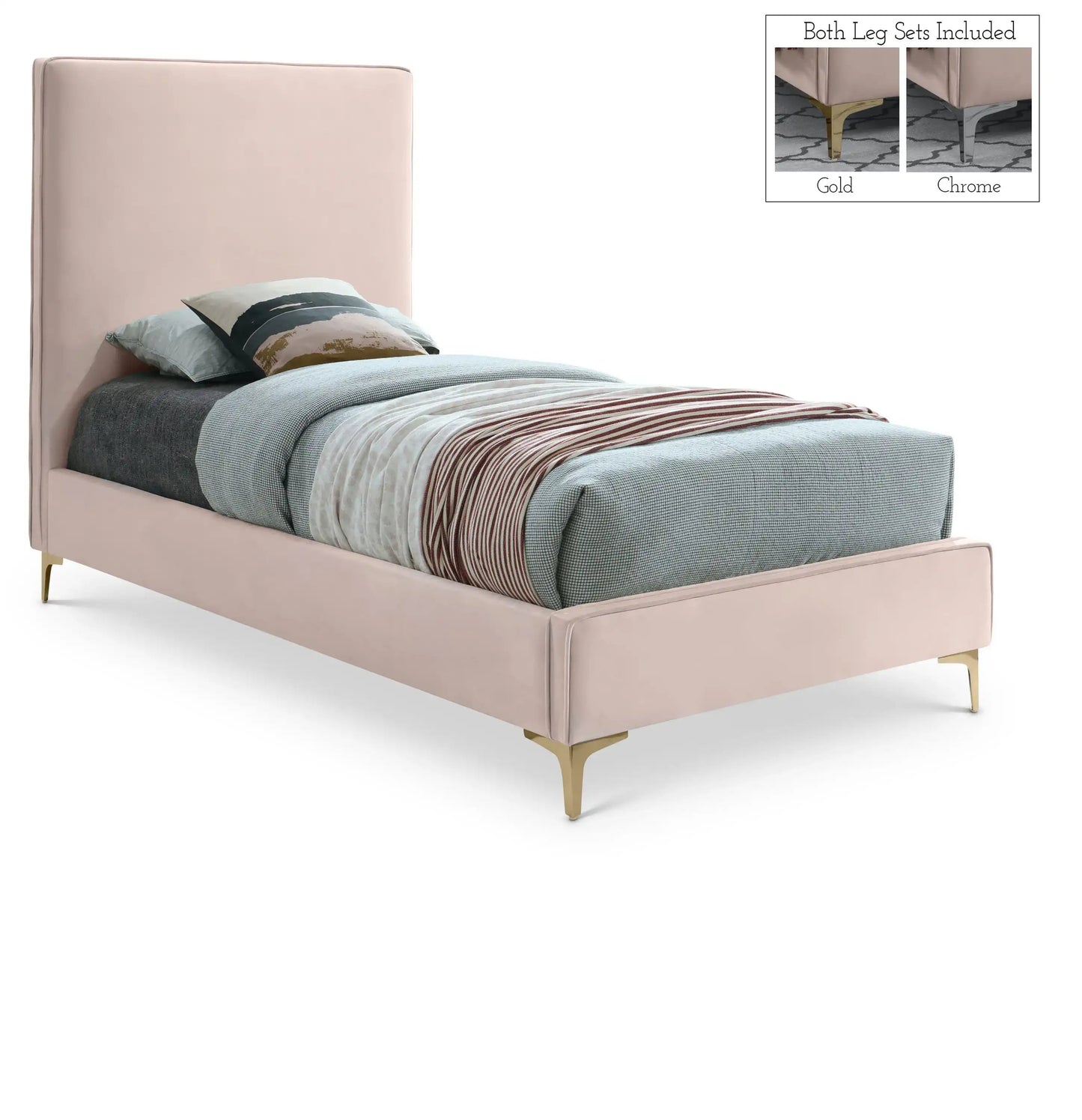 Geri - Bed, Full, Beige