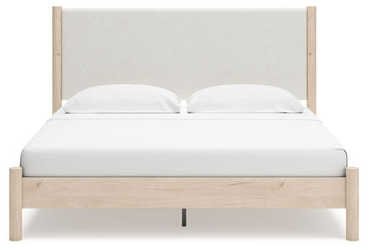 Cadmori - Panel Bedroom Set, Beige